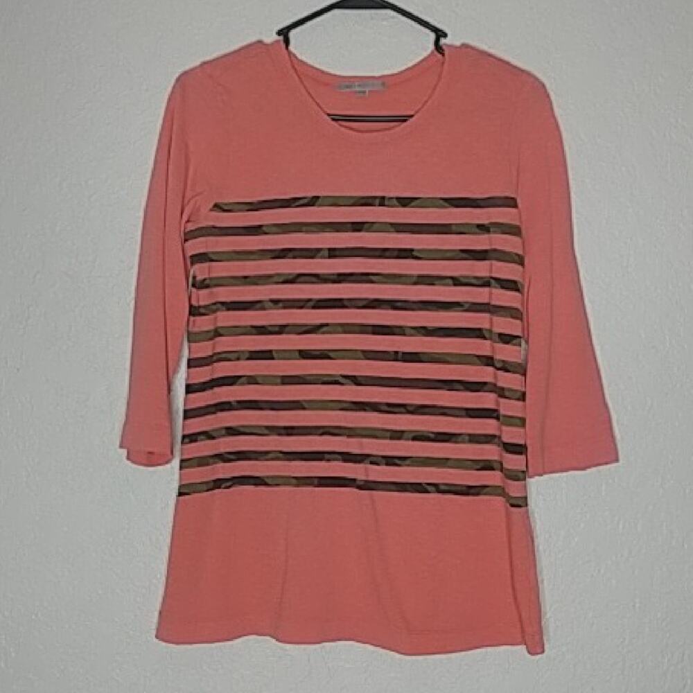 GAP Camo‎ Striped Shirt Size M Tall